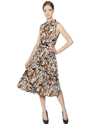 Marc by Marc Jacobs Sleeveless Printed Silk Twill Dress