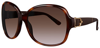 Gucci GG3638/S Oversized Square Frame Acetate Sunglasses, Havana