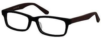 Ebe Unisex Wooder Black Brown Wayfarer Full Rim Regular Hinge  Reading Glasses