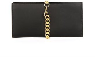 Sophie Hulme Roll Chain leather clutch