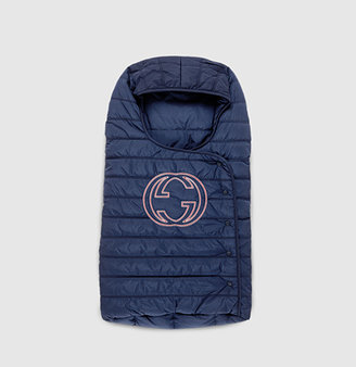 Gucci interlocking G padded down sleeping bag