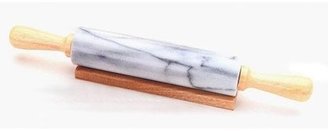 Creative Home Evco International 74220 White Marble Deluxe Rolling Pin