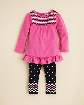 Hartstrings Infant Girls' Knit Tunic & Knit Printed Leggings - Sizes 12-24 Months