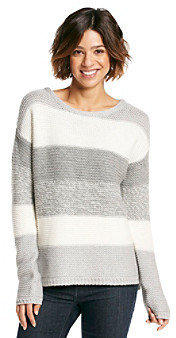 Calvin Klein Jeans Textured Colorblock Sweater