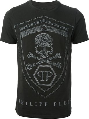 Philipp Plein embellished skull T-shirt