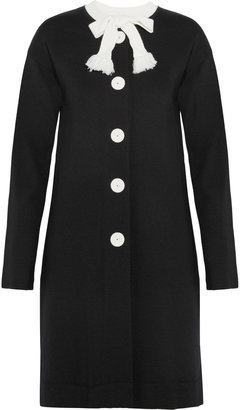 Love Moschino Cappotto wool-blend cardi coat