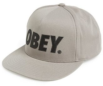 Obey 'The City' Snapback Baseball Cap