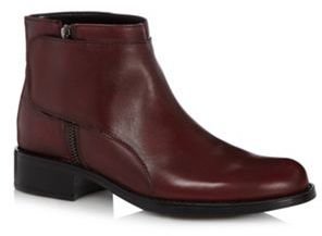 Call it SPRING Wine 'Dimuro' leather ankle boots