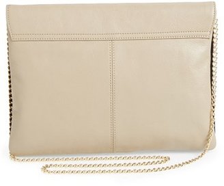 Halogen 'Grab & Go' Leather Clutch
