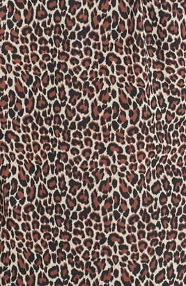 Vince Camuto Leopard Print Tunic (Plus Size)