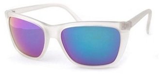 Vintage Sunglasses Smash LAGUNA Deadstock Mirrored Sunglasses - Frost