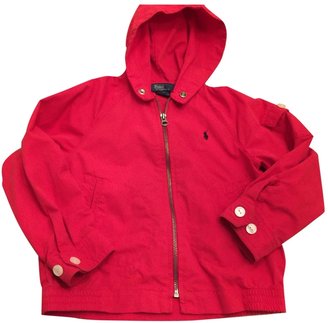 Polo Ralph Lauren Red Cotton Jacket & coat
