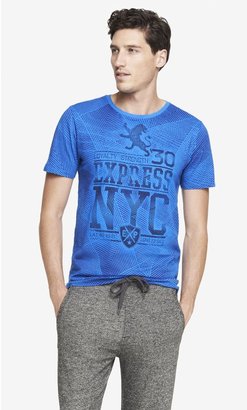 Express Garment Dyed Graphic Tee Nyc