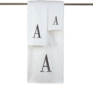Avanti Monogram Letter Hand Towel
