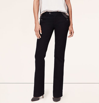 LOFT Tall Modern Trouser Leg Jeans in Saturated Rinse Wash