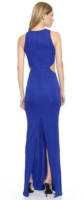 Yigal Azrouel Cut25 by Side Cutout Gown