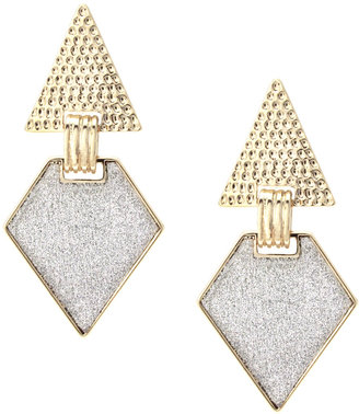 Oasis Sparkle Dust Triangle Earrings