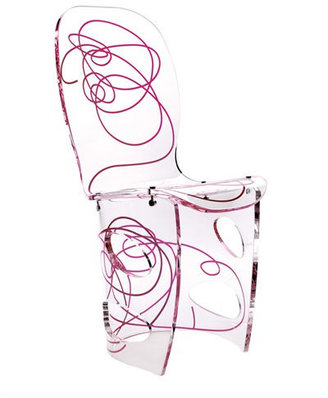 Hodara - Sinuosa Chair For Lucio Fontana