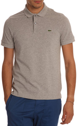 Lacoste LIVE Grey Marl Polo Shirt
