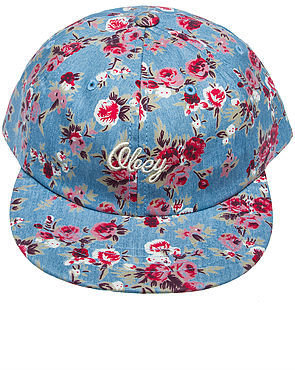 Obey The Elodie Throwback in Faded Indigo