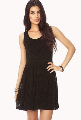Forever 21 poetic fit & flare dress