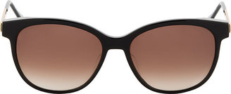 Thierry Lasry Black Tipsy Sunglasses