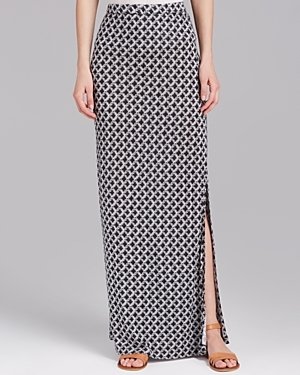 Joie Maxi Skirt - Tracey Shibori Tile Print