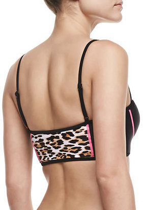 Juicy Couture Wildcat Printed Swim Top