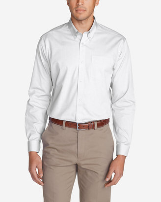 Eddie Bauer Men's Wrinkle-Free Classic FIt Pinpoint Oxford Shirt - Solid