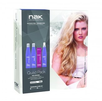 NAK Blonde Plus Quad Pack