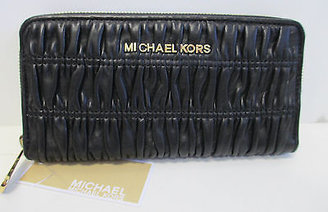 Michael Kors ~ Webster Continental Black Wallet 32F2GWEZ3L New & Authentic