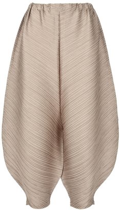 Issey Miyake Pleats Please By cropped puff trouser