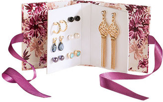 Avon Lenora Jewellery Book Earrings Set