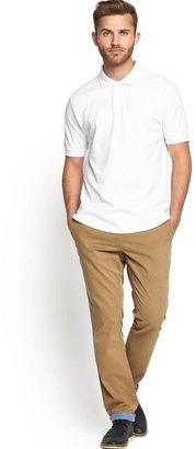 Goodsouls Mens Turn Up Chinos with Belt