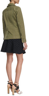 Marc by Marc Jacobs Leyna Dotted Flared Skirt