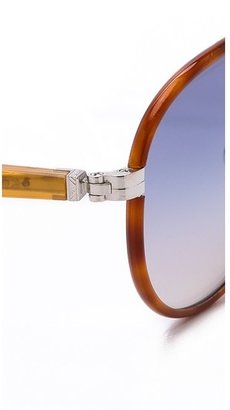 Oliver Peoples Charter Mirrored Sunglasses