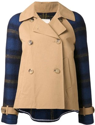 Band Of Outsiders double breasted flannel coat
