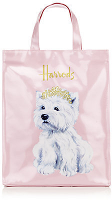 Harrods Medium Princess Westie Shopper Bag