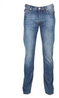 Paul Smith Distressed Tapered Denim Jeans