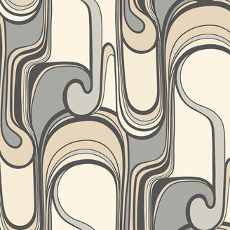 York Wall Coverings York Wallcoverings Risky Business Curves Ahead Abstract Wallpaper
