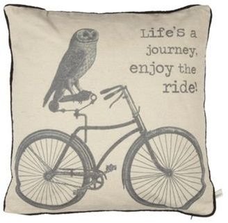 Sass & Belle Natural 'Life's journey' cushion