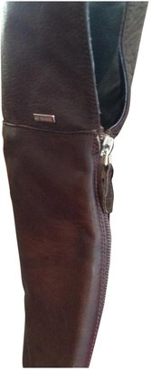Gianfranco Ferre Brown Leather Boots