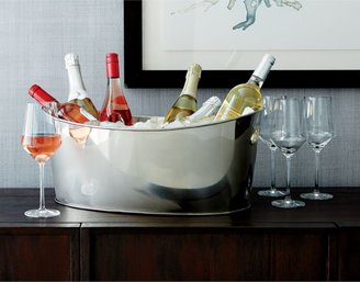 Crate & Barrel Oval Party Beverage Tub