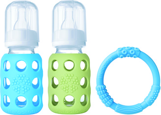 Green Baby Lifefactory 4 oz Baby Bundle- Sky & Spring Green