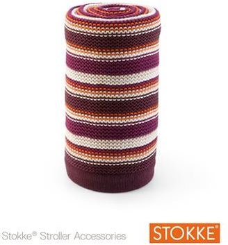 Stokke Knitted Blanket in Purple and Orange
