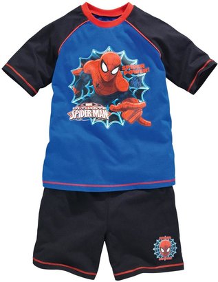 Spiderman Boys Shorty Pyjamas