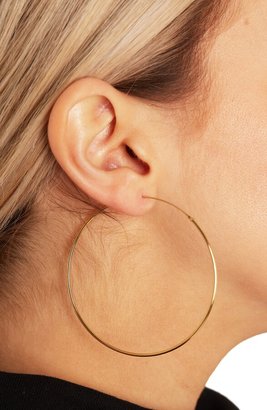 Argentovivo Extra Large Endless Hoop Earrings