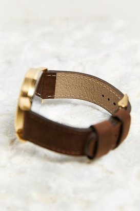 Komono Winston Gold Wood Watch