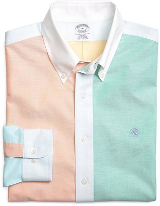Brooks Brothers Supima® Cotton Non-Iron Slim Fit Oxford Fun Sport Shirt