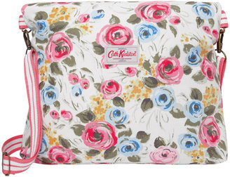 Cath Kidston Painterly Rose & Button Spot Reversible Folded Messenger Bag